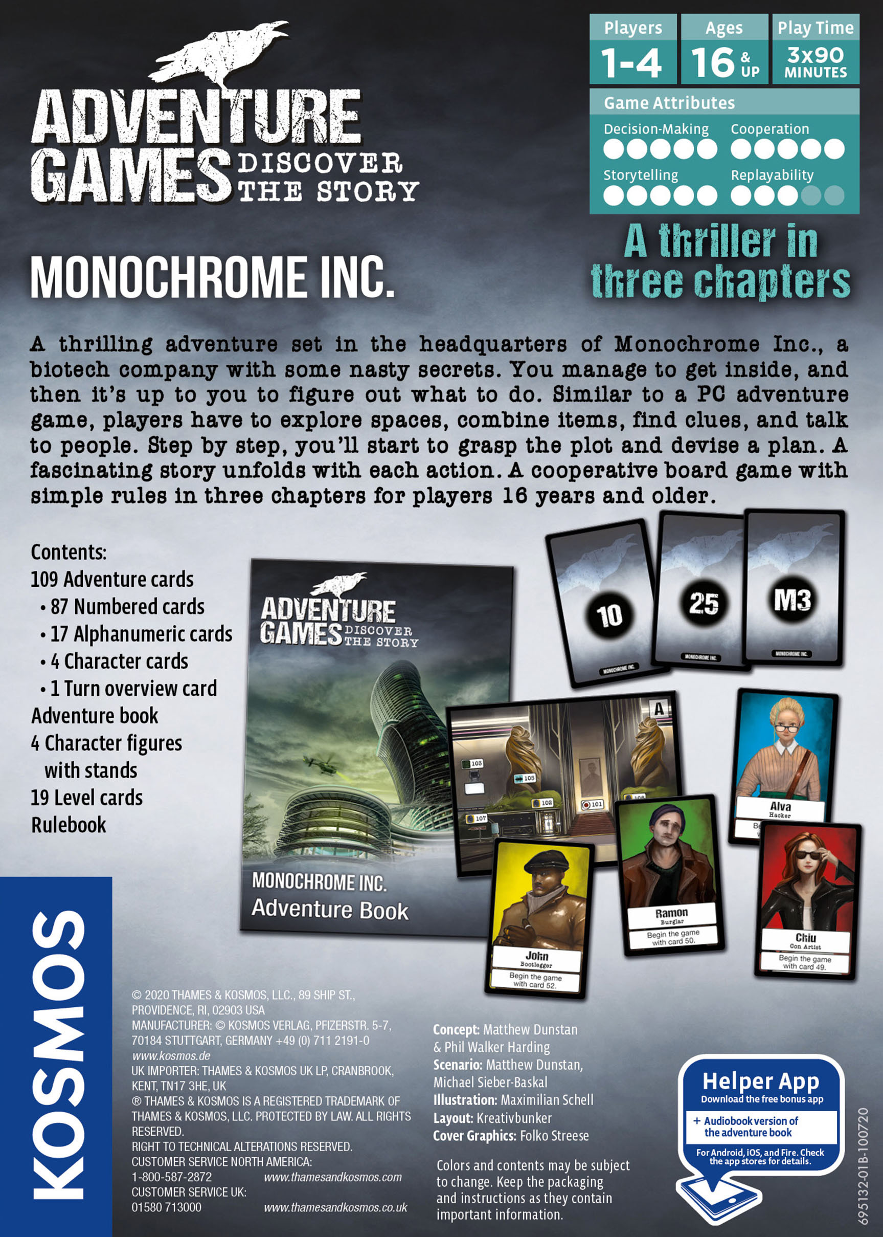 Adventure Games : Monochrome Inc